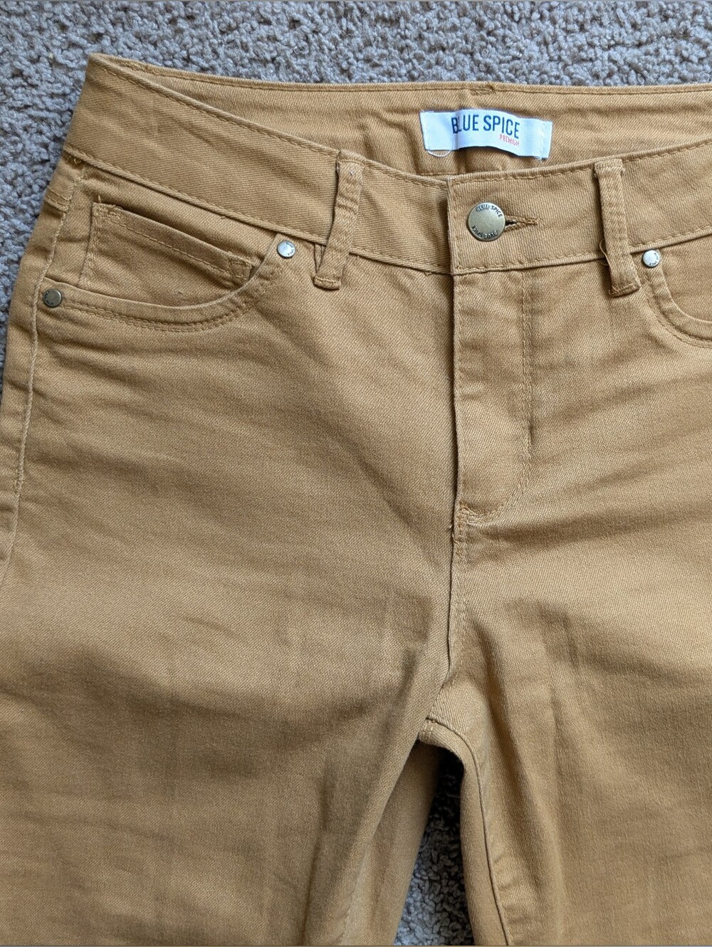🌻Mustard Yellow Skinny Jeans - Picture 3 of 7